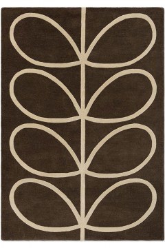 Carpet Giant Linear Stem 059401 Walnut 120X180 Orla Kiely