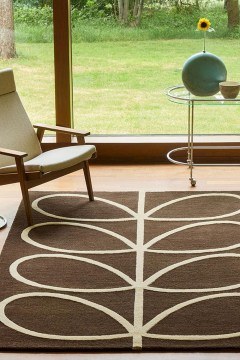Carpet Giant Linear Stem 059401 Walnut 120X180 Orla Kiely