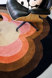 Χαλί Sunflower 060005 Pink Round Orla Kiely PINK