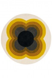 Χαλί Sunflower 060006 Yellow Round Orla Kiely YELLOW