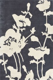 Χαλί Floral 300 Charcoal 039604 Florence Broadhurst CHARCOAL