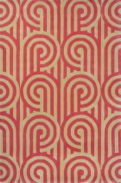 Χαλί Turnabouts Claret 039200 Florence Broadhurst RED