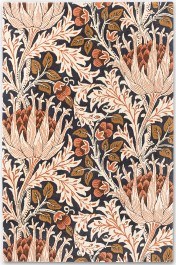 Χαλί Artichoke Amber Charcoal 127103 Coral-Multi Morris CORAL-MULTI