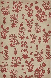 Carpet Woodland Glade 146801 Linen-Russet Brown Sanderson RUSSET