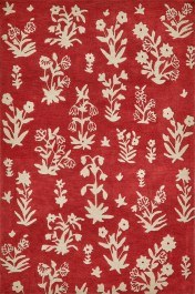 Carpet Woodland Glade 146800 Damson Red Sanderson DAMSON