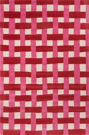 Χαλί Basketweave 144102 Red-Pink Harlequin RED-PINK