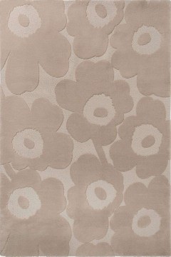 Carpet Unikko 132201 Light Beige Marimekko