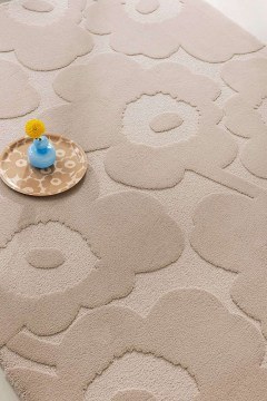 Carpet Unikko 132201 Light Beige Marimekko
