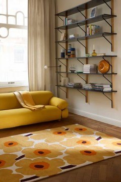 Carpet Unikko 132406 Honey 140X200 Marimekko