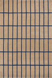 Carpet Tiliskivi 132908 Beige-Blue Marimekko BEIGE-BLUE