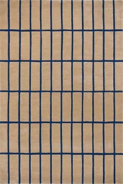 Carpet Tiliskivi 132908 Beige-Blue Marimekko