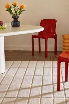 Carpet Tiliskivi 132901 Natural-White 140X200 Marimekko