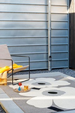 Carpet Unikko 60th Anniversary 433004 Grey-Cream 140X200 Marimekko