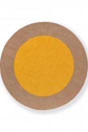 Χαλί Habitat Festival Round 496306 Yellow Brink & Campman YELLOW