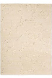 Carpet Piirto Unikko 133701 Natural White 140X200 Marimekko NATURAL-WHITE