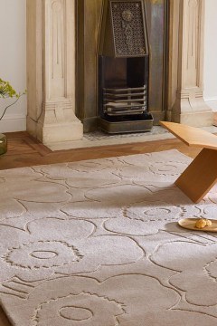 Carpet Piirto Unikko 133704 Greige 140X200 Marimekko