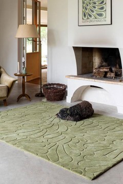 Carpet Coleby Petals 078807 Hedgerow Green 140X200 Laura Ashley
