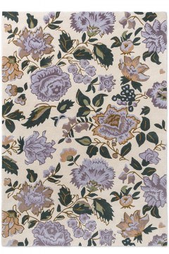 Carpet Wendling Floral 083104 Heather Purple-Cream 140X200 Laura Ashley