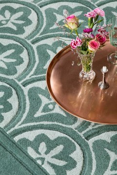 Carpet Endale Soft Truffle 080807 Sage Green 140X200 Laura Ashley