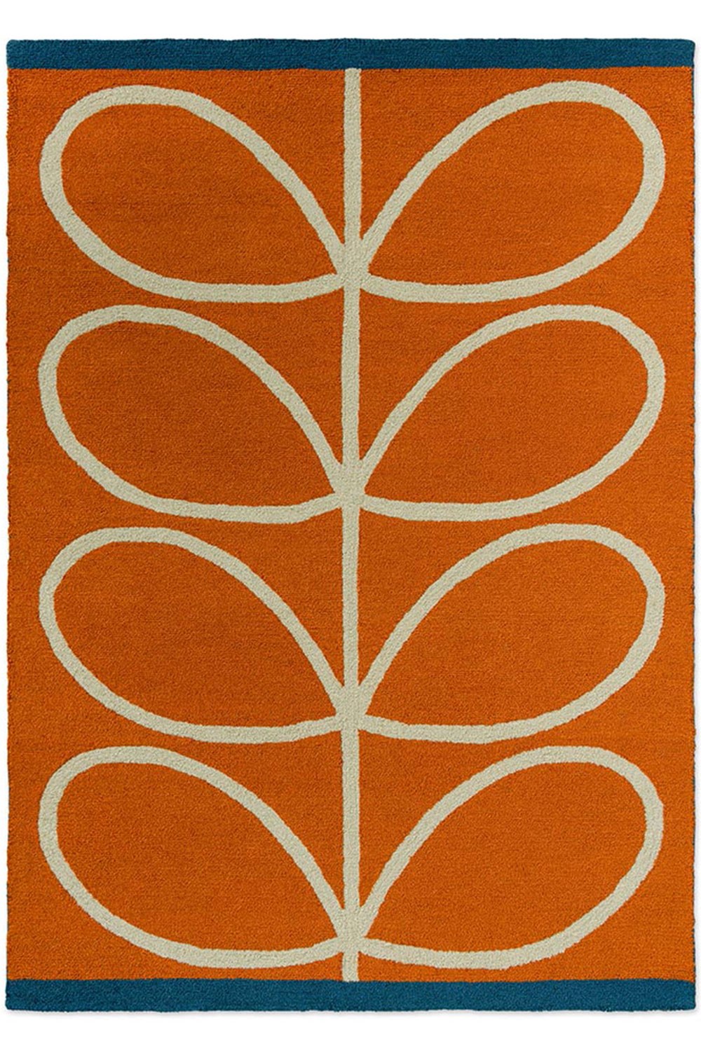 Χαλί Linear Stem 464403 Orange Orla Kiely