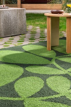 Carpet Sycamore 464207 Dill Green 140X200 Orla Kiely