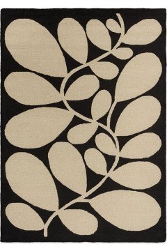 Carpet Sycamore 464205 Black-Cream 160X230 Orla Kiely