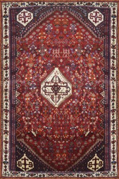 Handmade Carpet Persian Ghasqay Wool 268X160