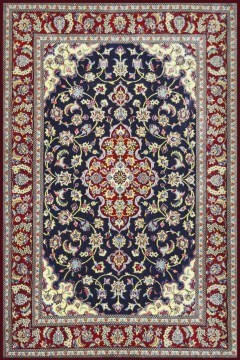 Handmade Carpet Persian Ghom Wool 201X133