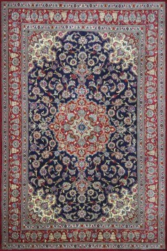 Handmade Carpet Persian Ghom Wool 312X200