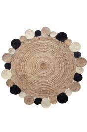 Carpet Delhi Br-68 -   Natural-Black New Plan NATURAL-BLACK