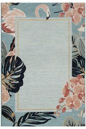 Carpet Garden 65240C Blue-Pink New Plan BLUE-PINK