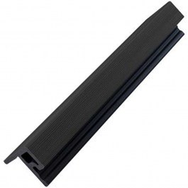 Γωνία Έναρξης-Τελειώματος 2ης Γενιάς Για Πάνελ Τοίχου Wpc 5570 4,9x4,9x290cm Dark Grey New Plan DARK GREY