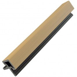Outer Corner 2nd Generation For Wall Panels Wpc 5550 5,5x4,6x290cm Light Oak New Plan LIGHT OAK