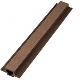 Single Slat For Wall Panels Wpc 8510 5,4x2,5x290cm Teak New Plan TEAK