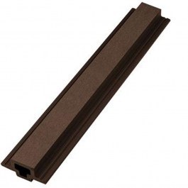 Single Slat For Wall Panels Wpc 8530 5,4x2,5x290cm Dark Brown New Plan DARK BROWN