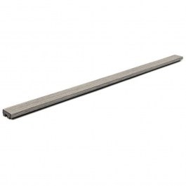 Πηχάκι Μονό Εσωτερικού Χώρου Ps Για Piano 2 2,7x1,2x290cm Grey Oak-Black Steel New Plan GREY OAK