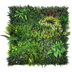 Decorative Vertical Garden Paris 100x100cm A074 Meadow Green-Multi New Plan