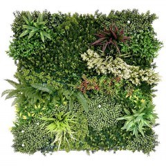 Decorative Vertical Garden Babylon 100x100cm A003 Gaea Green-Multi New Plan