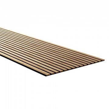 Πάνελ Τοίχου Wpc Με Πηχάκια Acoustic 3D Comfort 1050 Sonoma Oak 9mm 60x278cm NewPlan