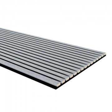 Πάνελ Τοίχου Wpc Με Πηχάκια Acoustic 3D Trend 5590 Chicago Concrete 20mm 60x278cm NewPlan
