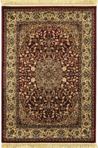 Σετ Χαλιά Κρεβατοκάμαρας 3Τμχ. Persia 5649 Burgundy Με Κρόσσι New Plan
