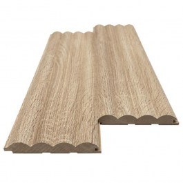 3D Slat Mdf Wall Panel 801050 Wave St 16mm 11,9x275cm Sonoma-Oak New Plan SONOMA-OAK