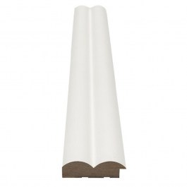 Double Start-Finish Slat 802040 Wave St 16mm 5,5x275cm White New Plan WHITE