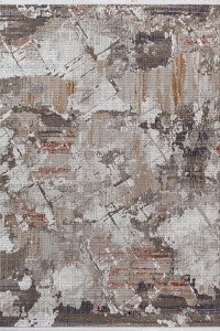 3-Piece Bedroom Carpet Set Amethyst 12750 Grey-Beige 66Χ510 NewPlan