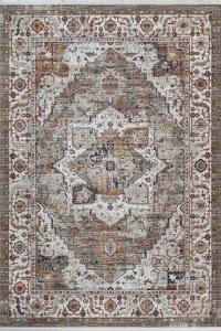 3-Piece Bedroom Carpet Set Amethyst 12751 Grey 66Χ510 NewPlan