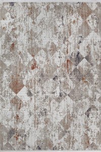 3-Piece Bedroom Carpet Set Amethyst 12846 Grey 66Χ510 NewPlan