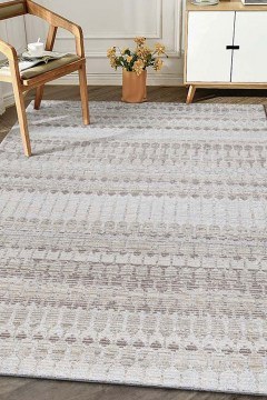 Χαλί Plaza 4013A Grey-Beige NewPlan