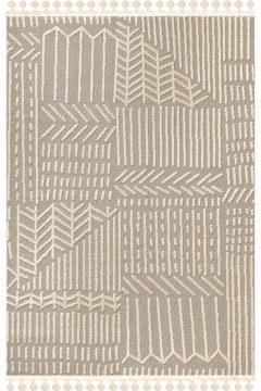 3-Piece Bedroom Carpet Set Gala 11846B Grey-Beige 66X510 NewPlan
