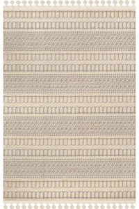 3-Piece Bedroom Carpet Set Gala 13216A Beige-Grey 66X510 NewPlan