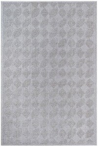 3-Piece Bedroom Carpet Set Casa 36993B Grey 67X510 NewPlan